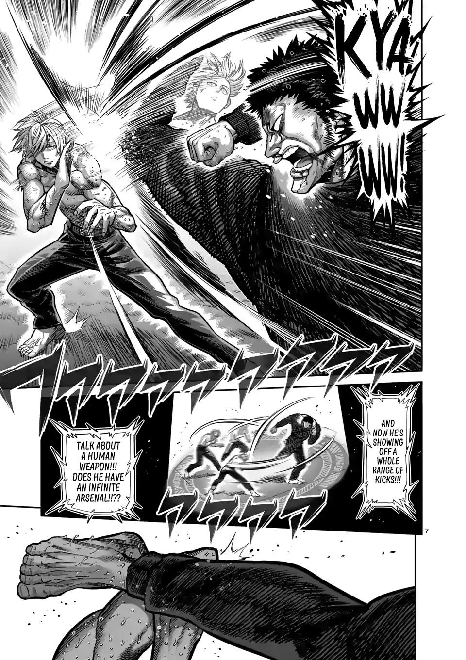 Kengan Omega Chapter 80 - Page 7 in English