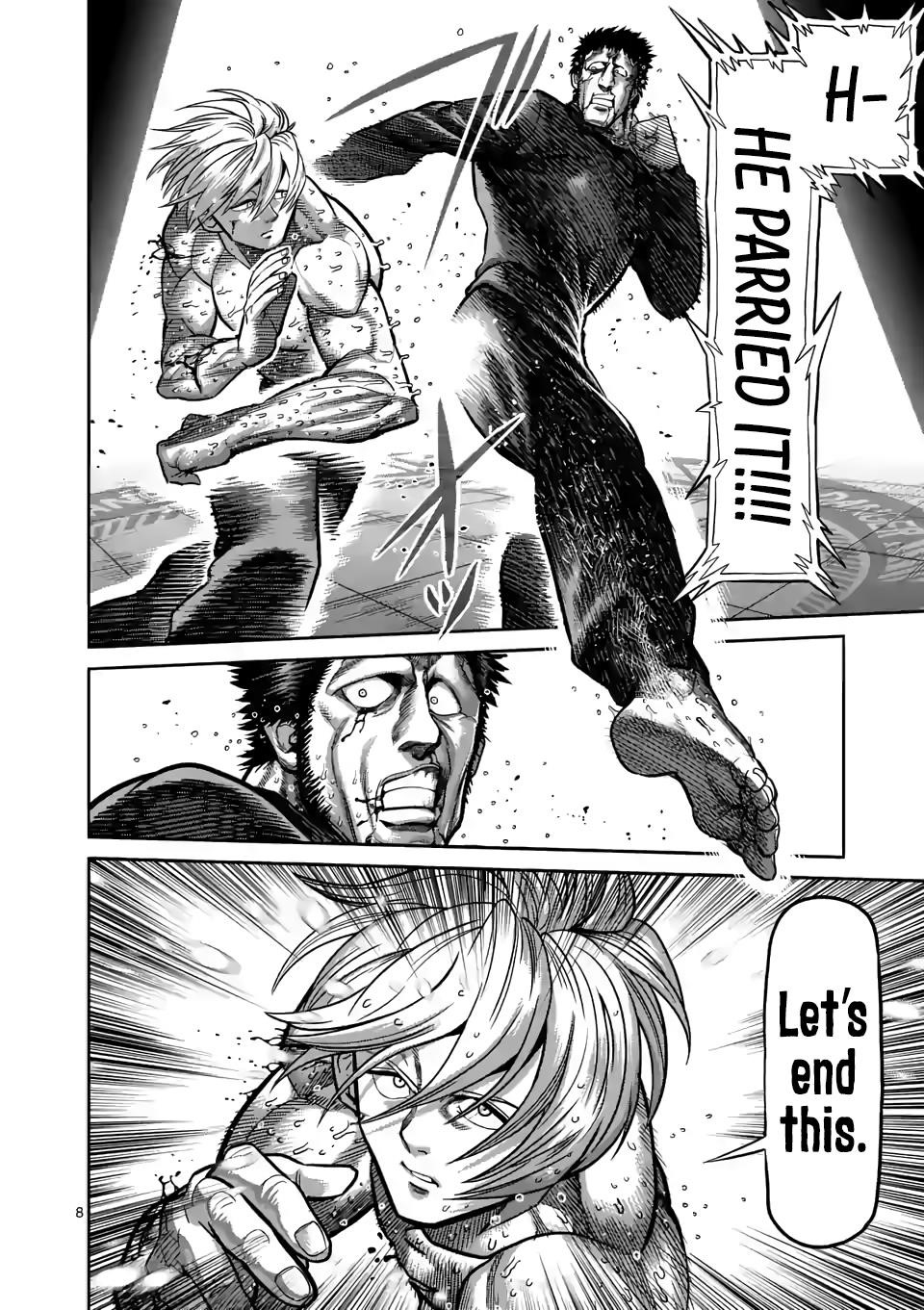 Kengan Omega Chapter 80 - Page 8 in English