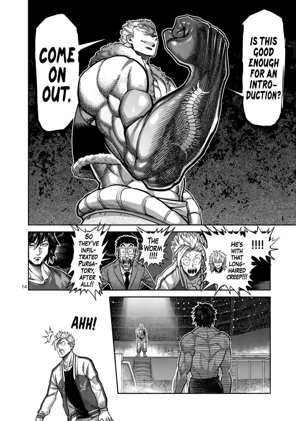 Kengan Omega Chapter 81 - Page 14 in English