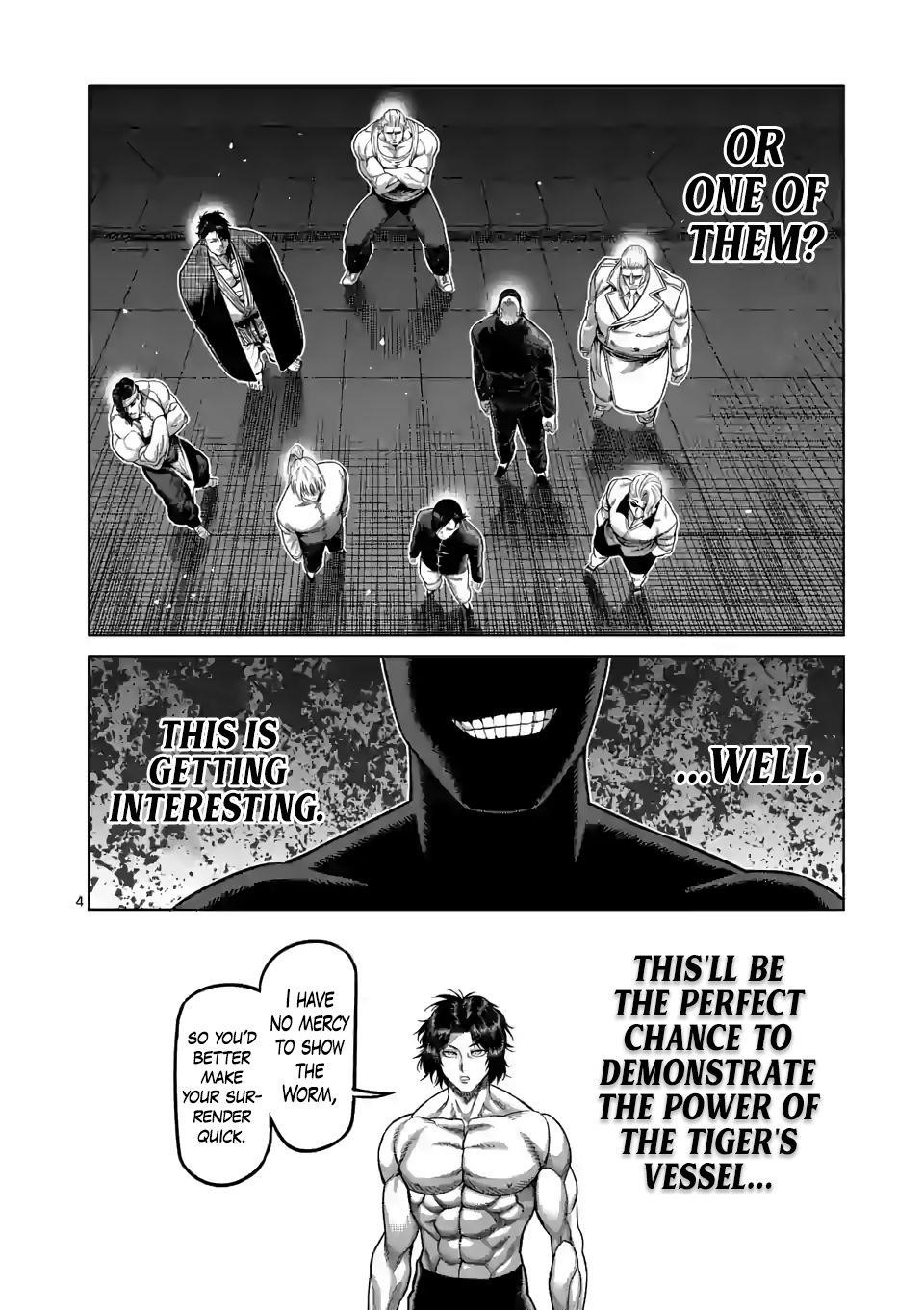 Kengan Omega Chapter 82 - Page 4 in English