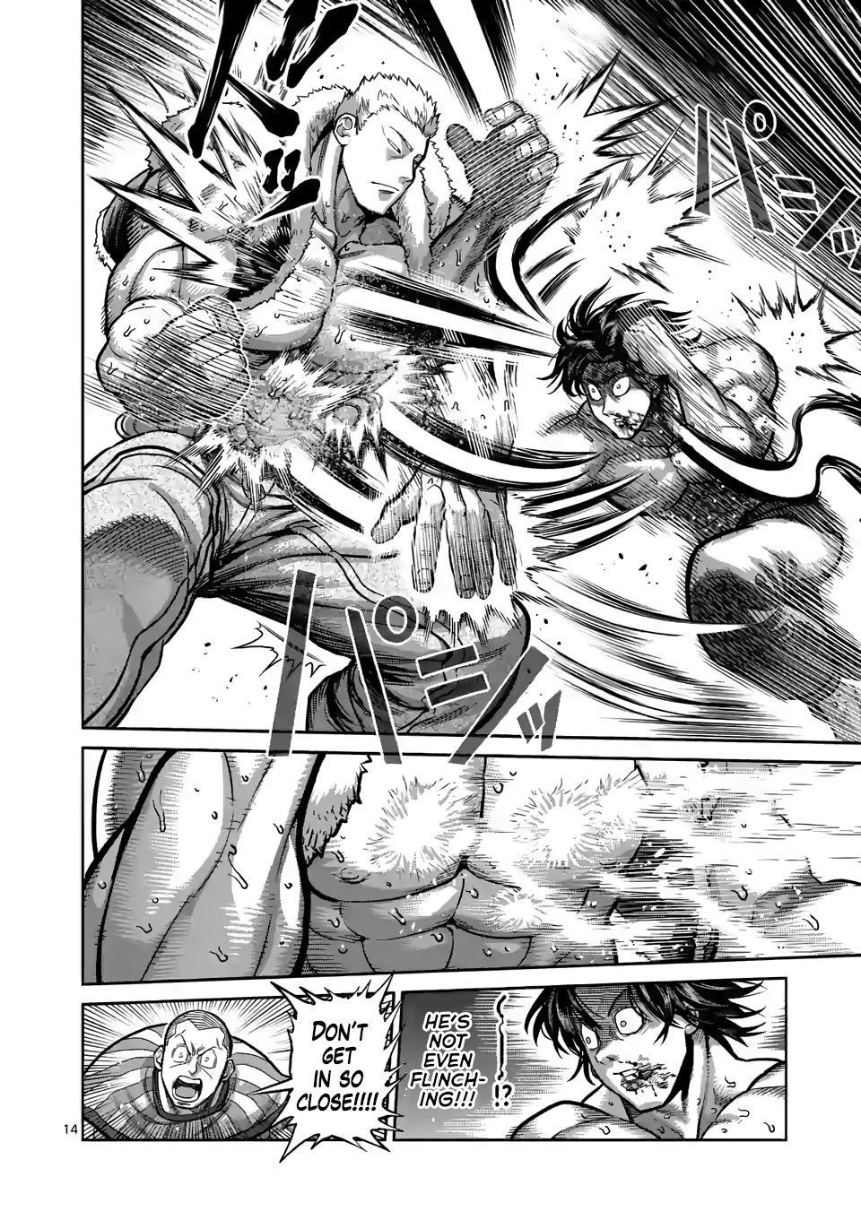 Kengan Omega Chapter 83 - Page 14 in English