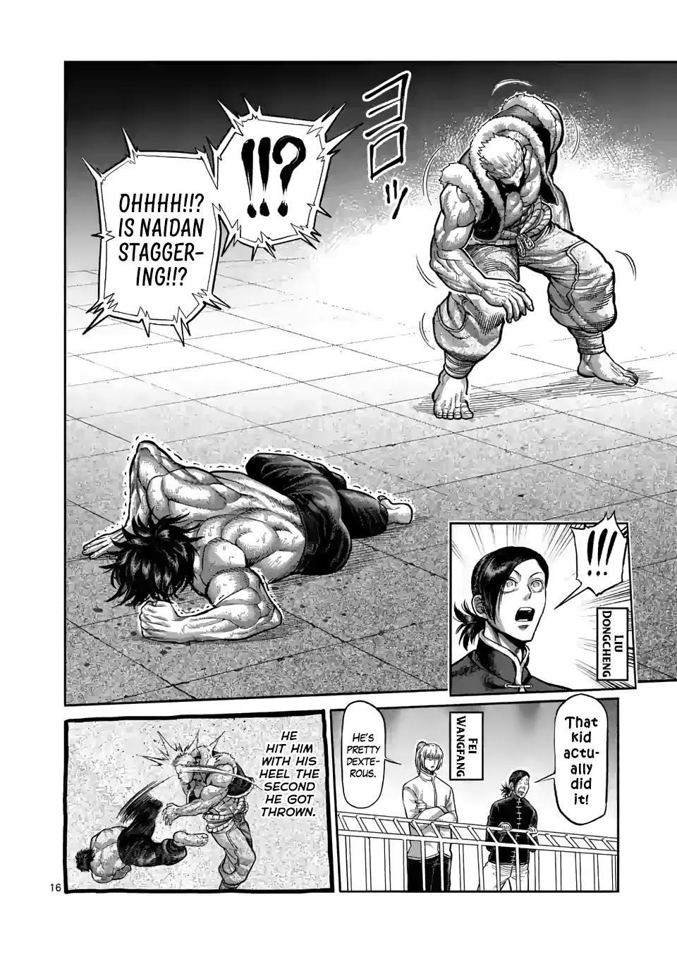Kengan Omega Chapter 83 - Page 16 in English