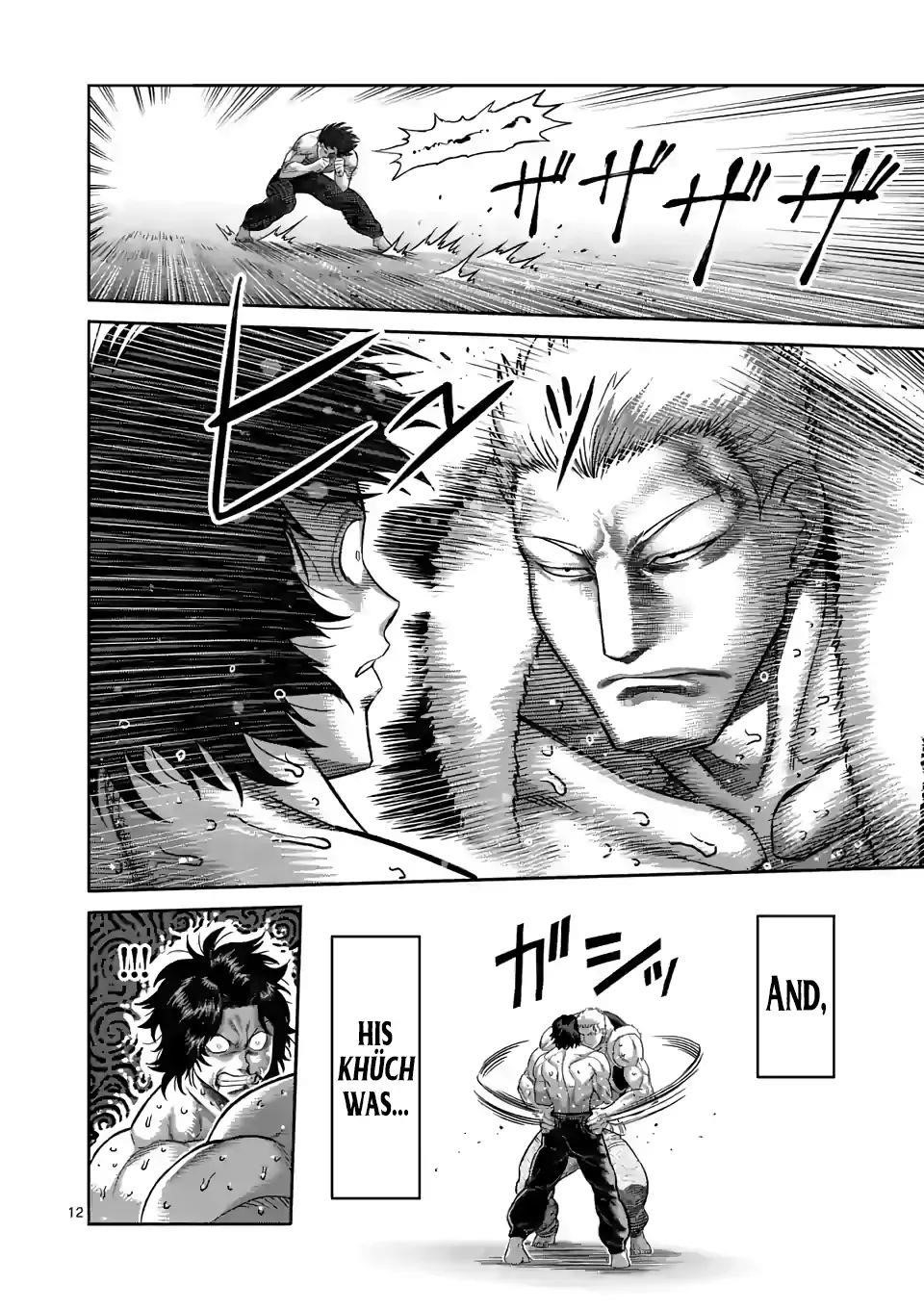 Kengan Omega Chapter 84 - Page 12 in English