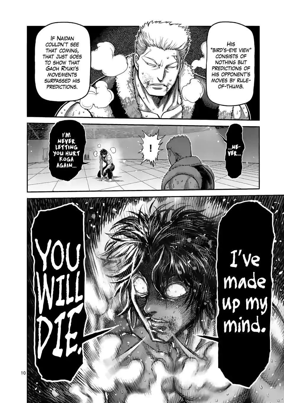 Kengan Omega Chapter 85 - Page 10 in English