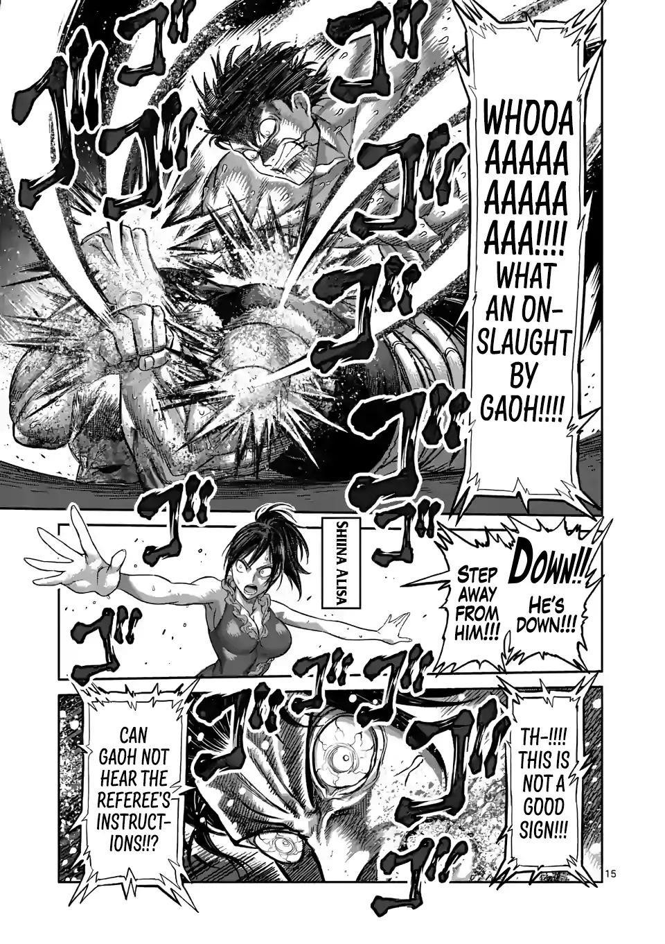 Kengan Omega Chapter 85 - Page 15 in English