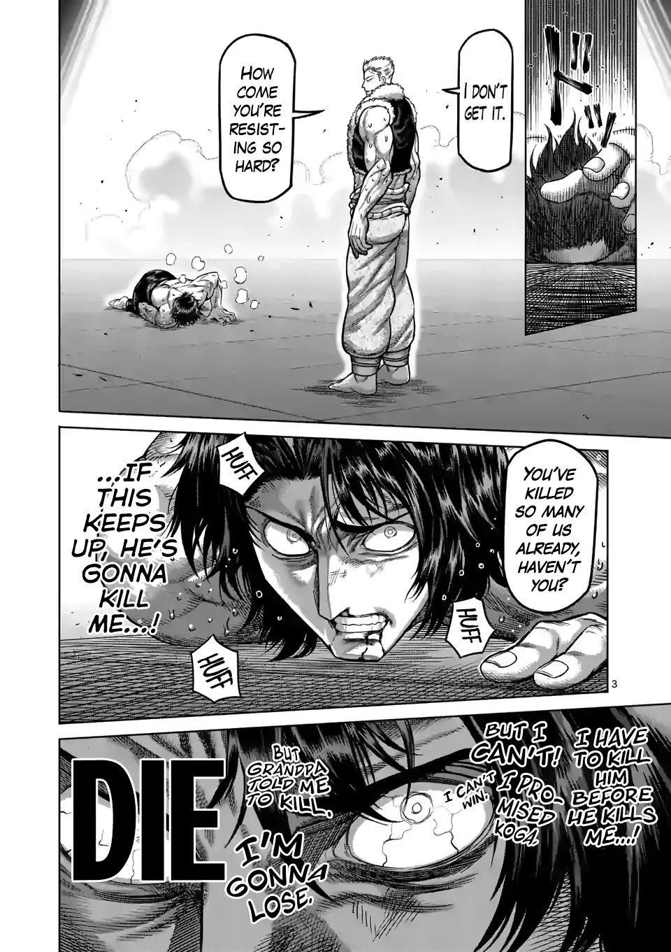 Kengan Omega Chapter 85 - Page 3 in English