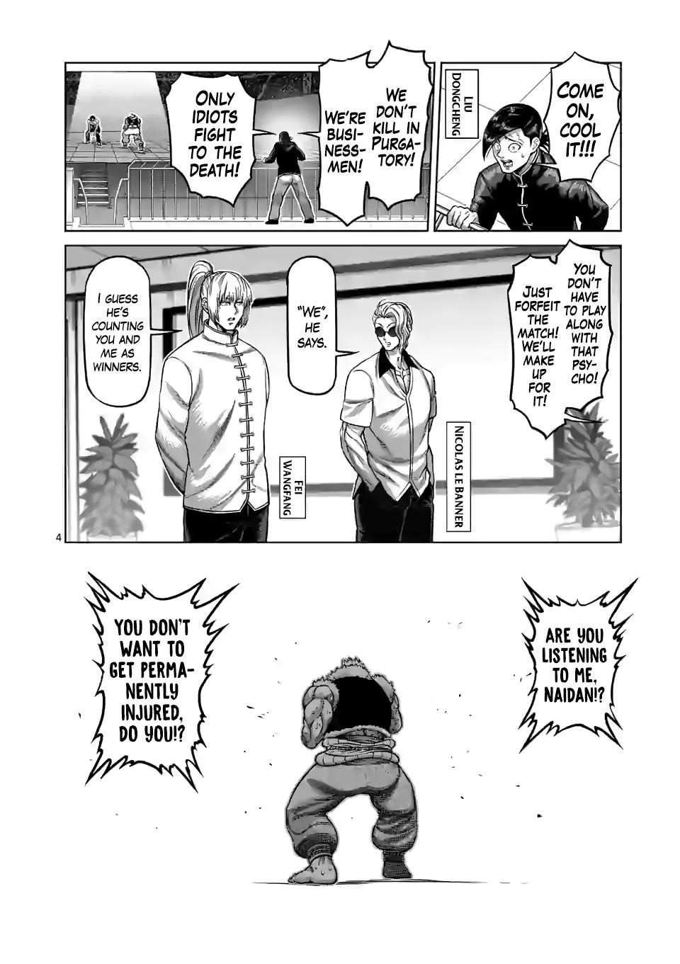 Kengan Omega Chapter 86 - Page 4 in English