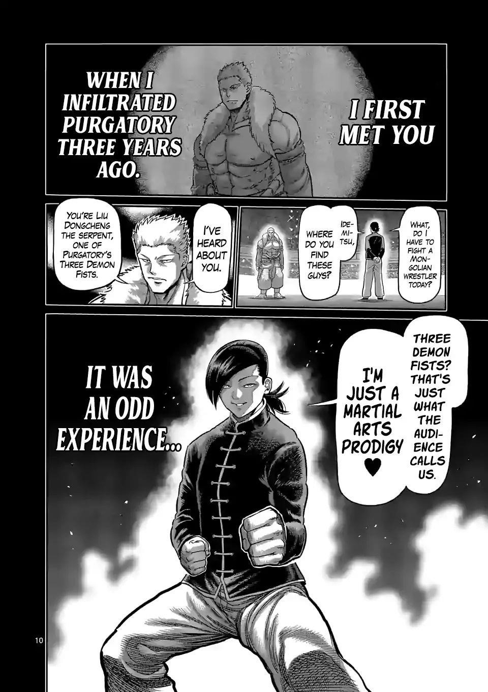 Kengan Omega Chapter 87 - Page 10 in English