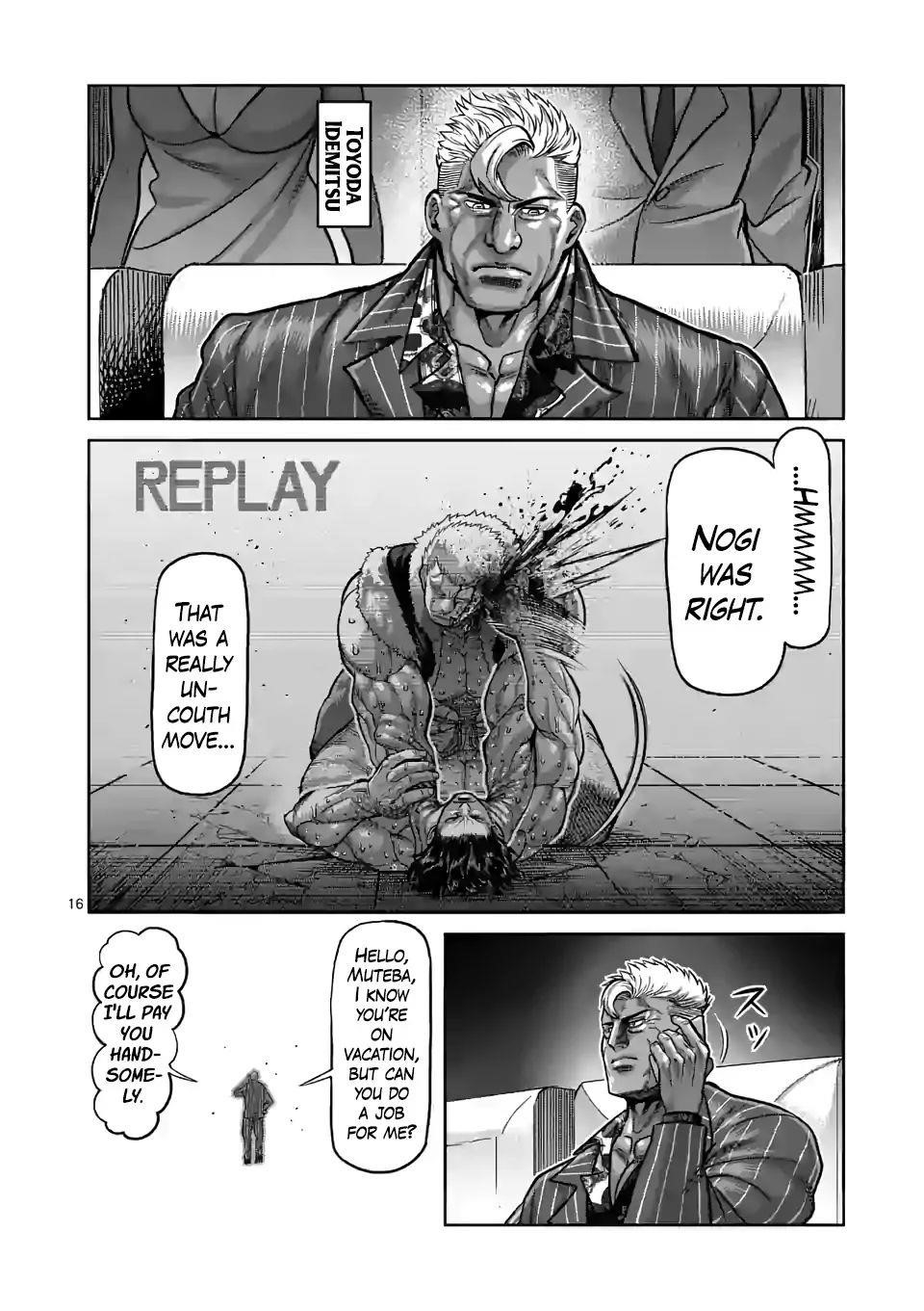 Kengan Omega Chapter 88 - Page 16 in English