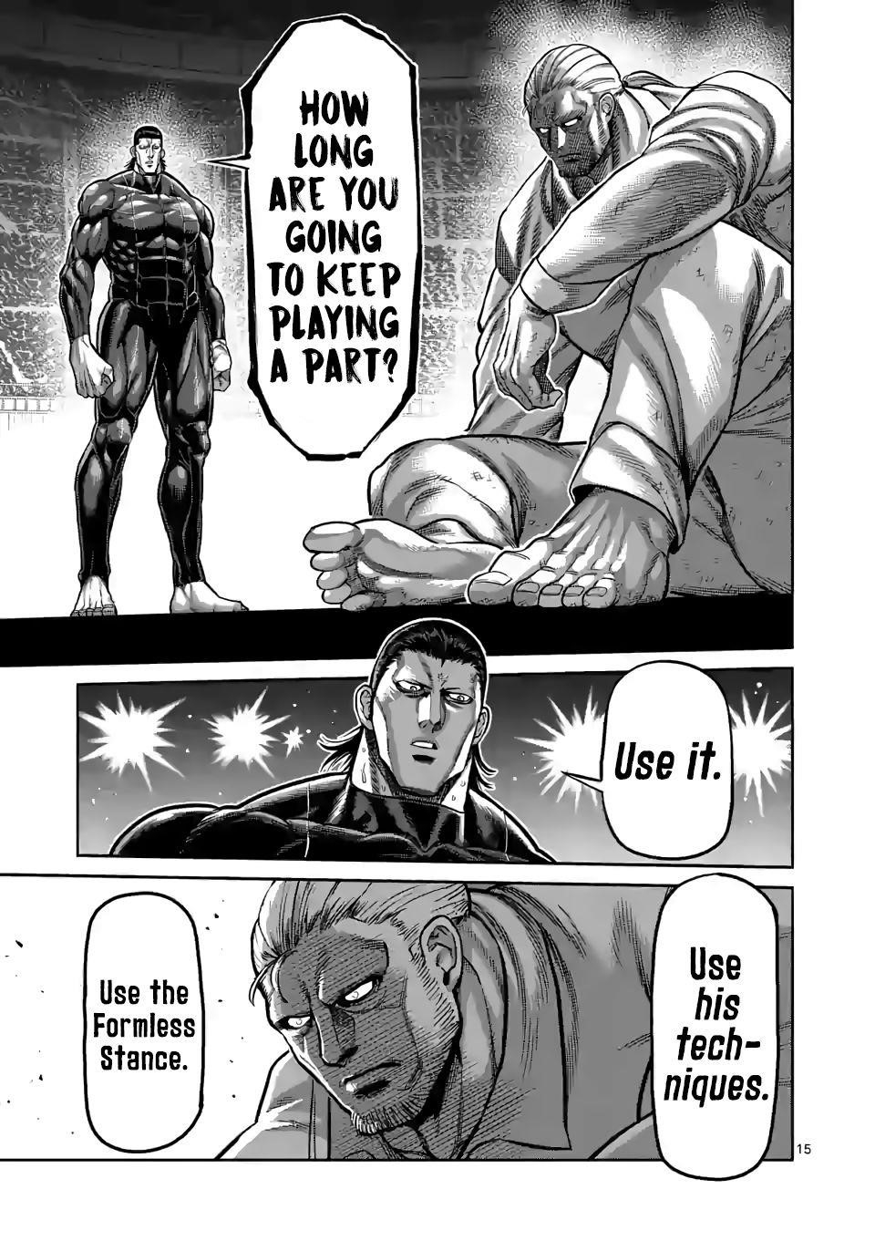 Kengan Omega Chapter 89 - Page 15 in English