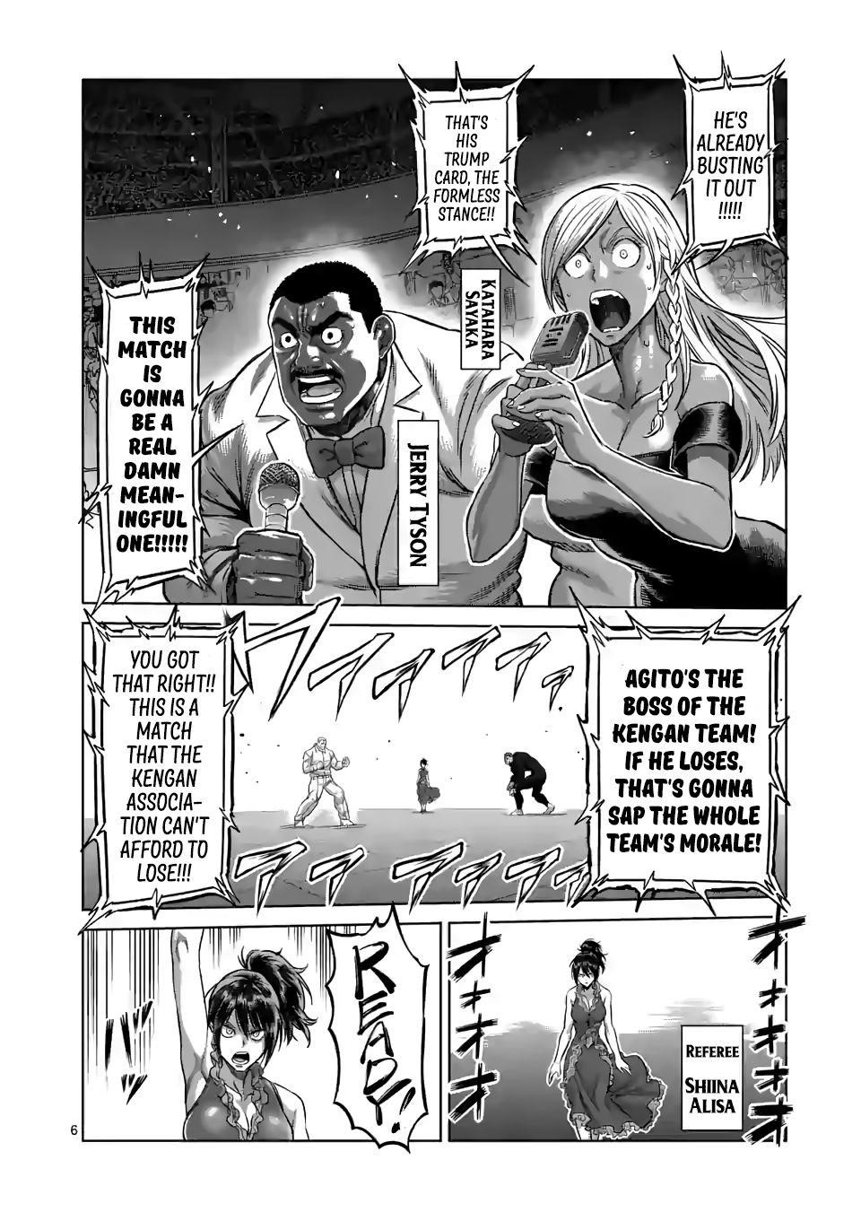 Kengan Omega Chapter 89 - Page 6 in English