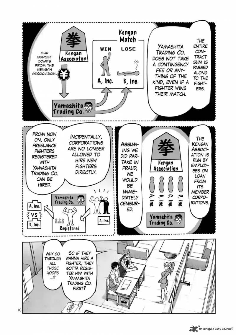 Kengan Omega Chapter 9 - Page 10 in English