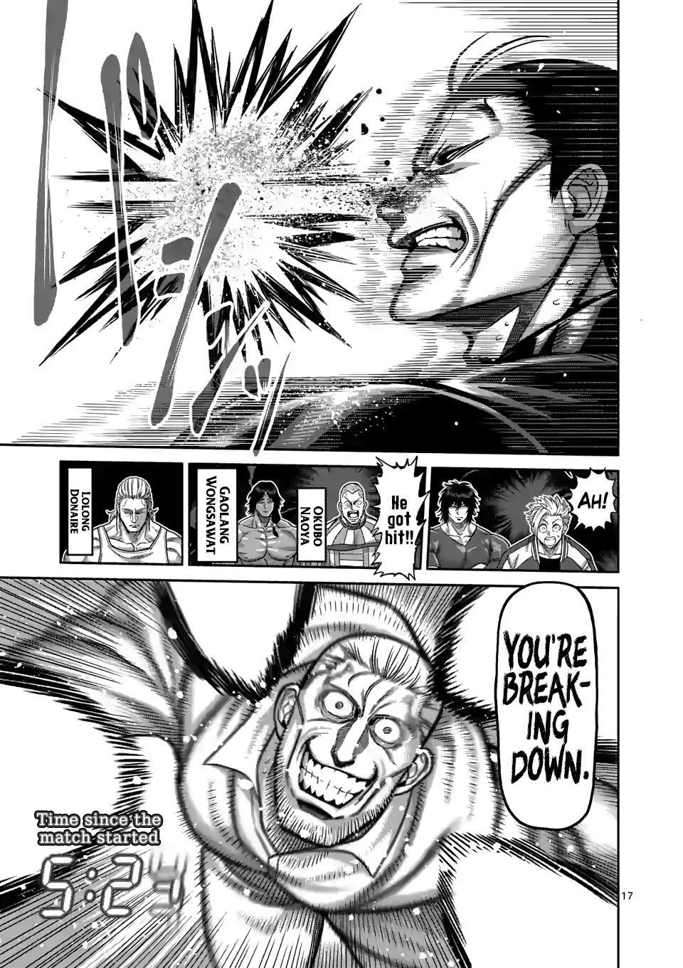 Kengan Omega Chapter 90 - Page 17 in English