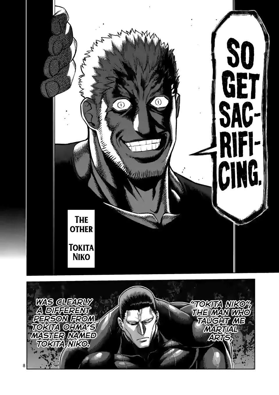 Kengan Omega Chapter 90 - Page 8 in English