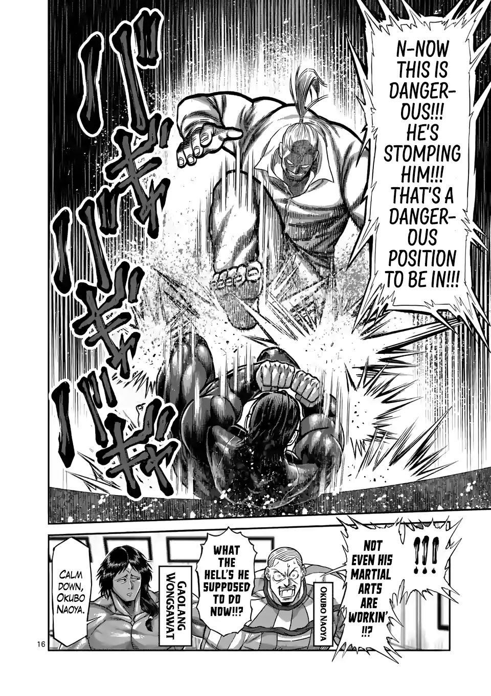 Kengan Omega Chapter 91 - Page 16 in English