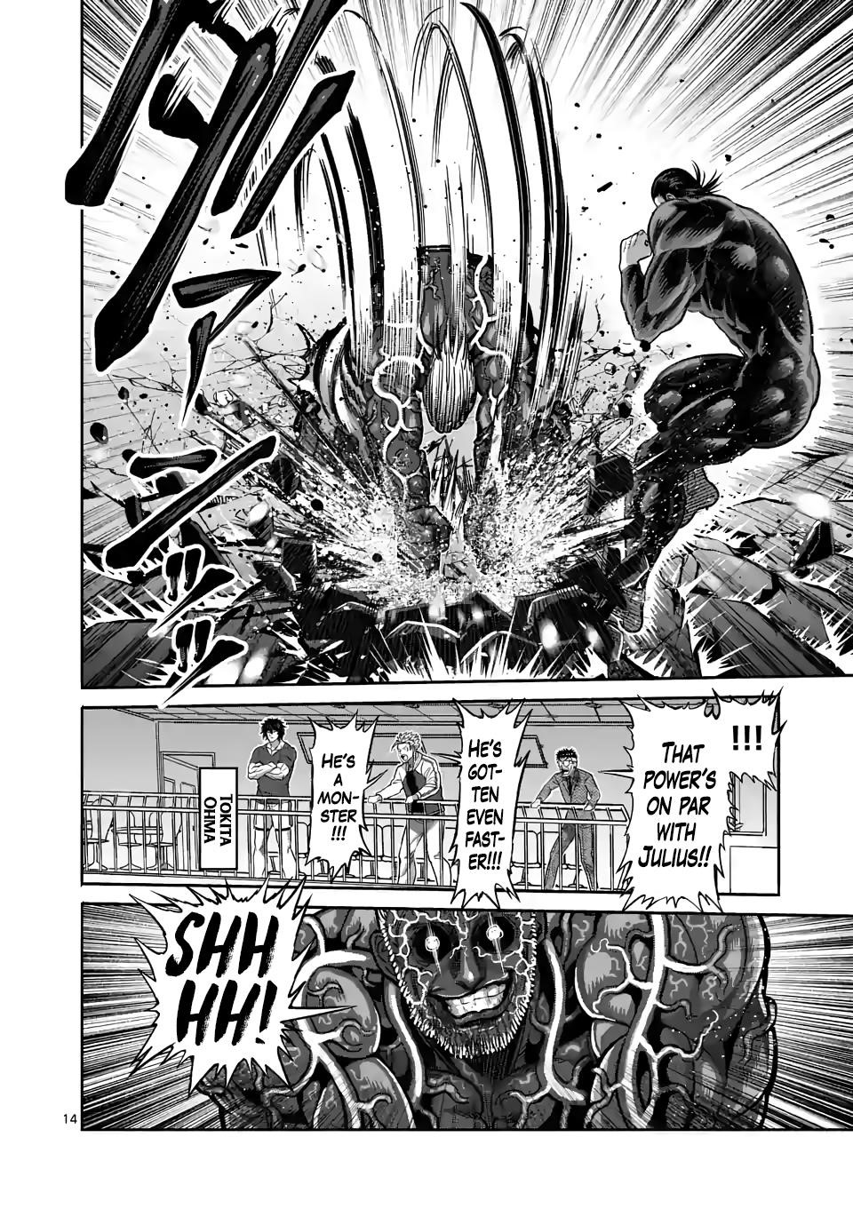 Kengan Omega Chapter 93 - Page 14 in English