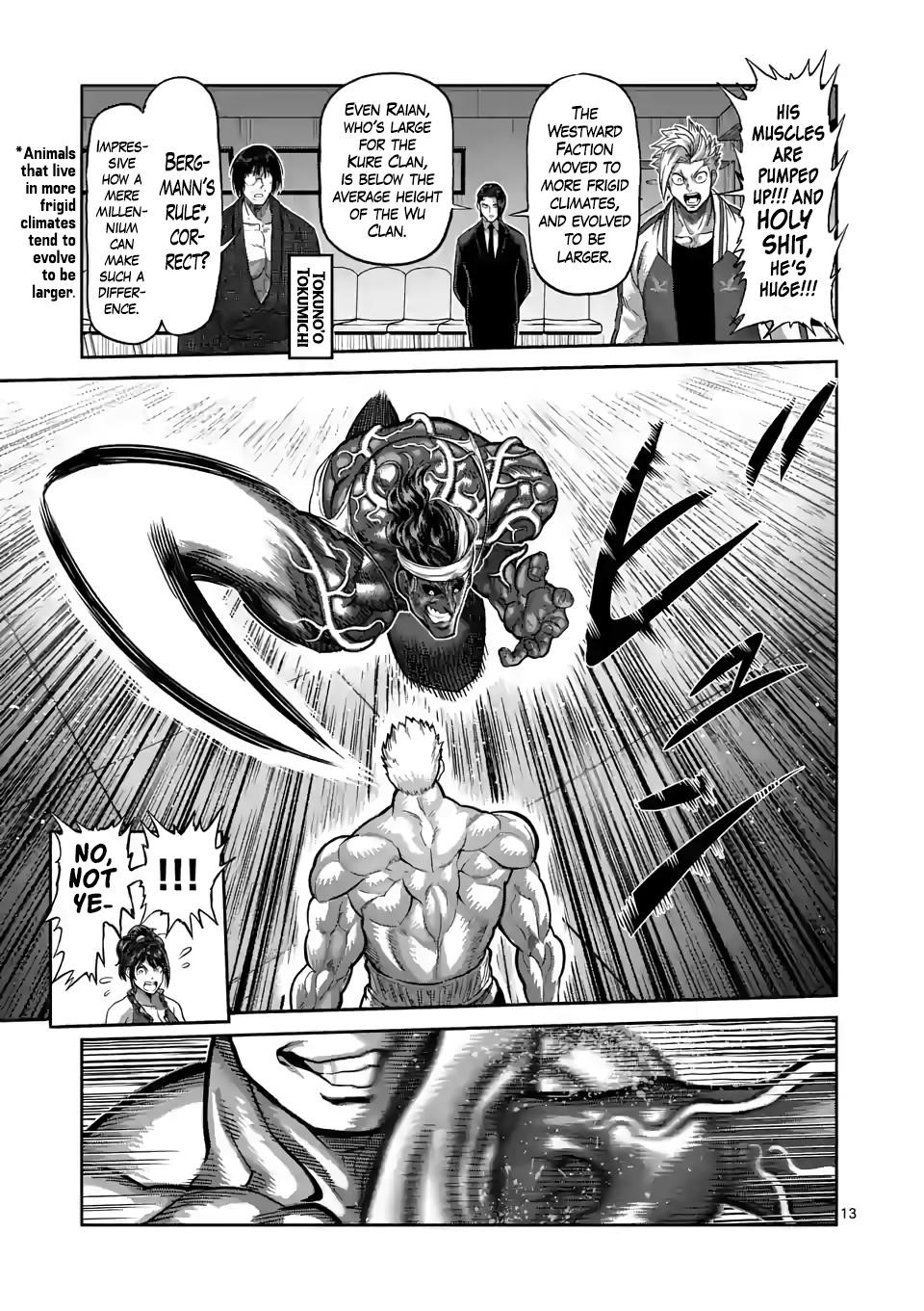 Kengan Omega Chapter 95 - Page 13 in English