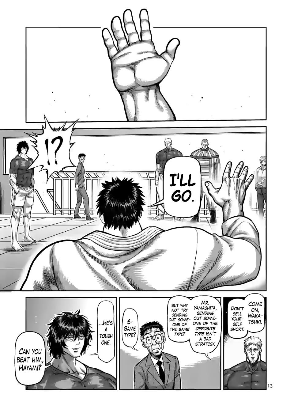 Kengan Omega Chapter 97 - Page 13 in English