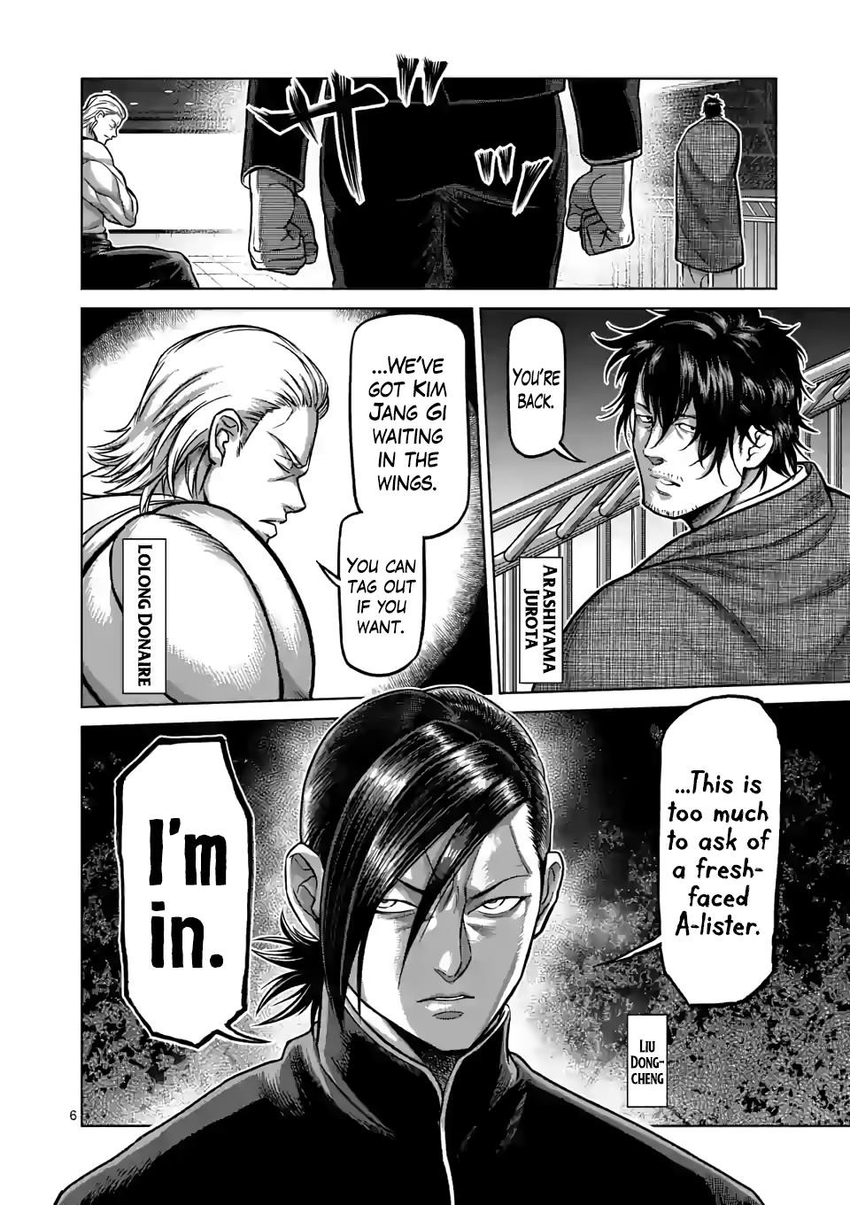 Kengan Omega Chapter 97 - Page 6 in English