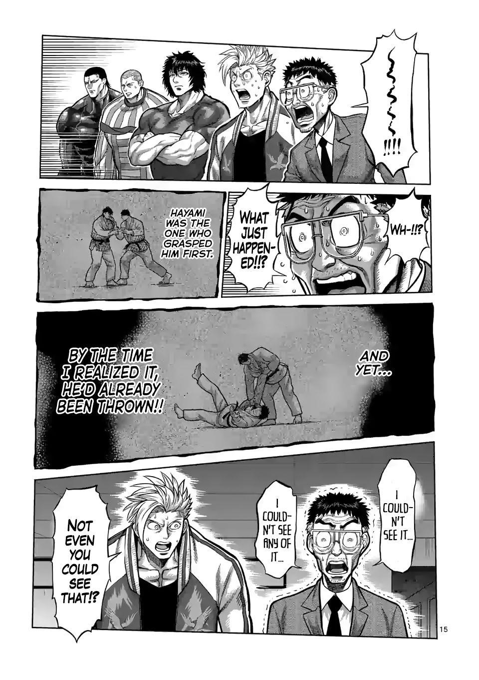 Kengan Omega Chapter 98 - Page 15 in English