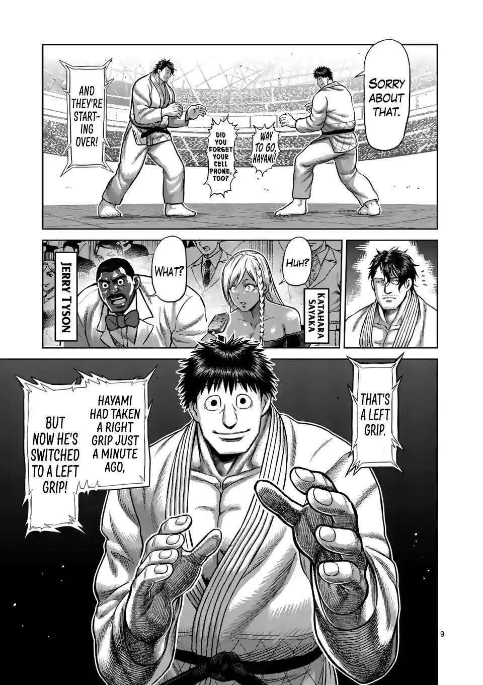 Kengan Omega Chapter 98 - Page 9 in English