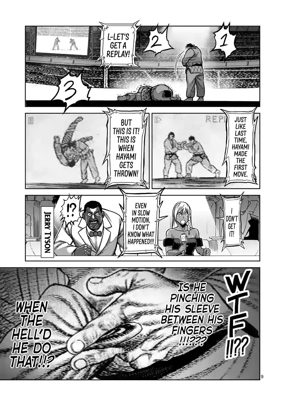 Kengan Omega Chapter 99 - Page 9 in English