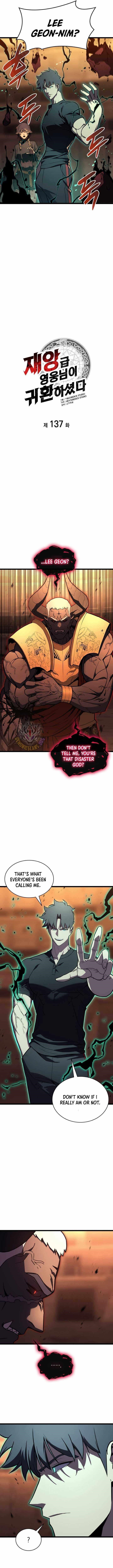 The Return of the Disaster-Class Hero Chapter 137 - Page 3 in English