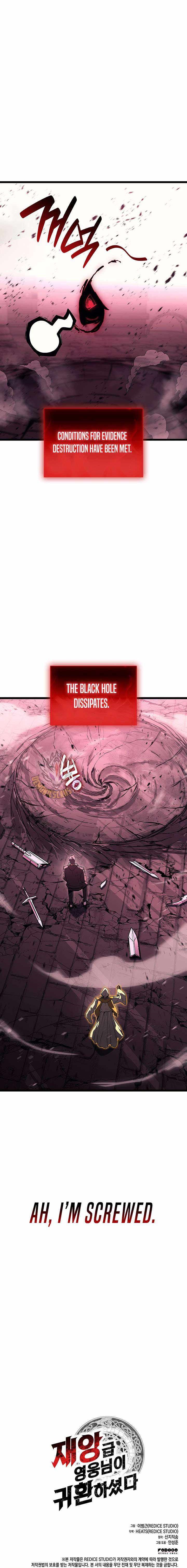 The Return of the Disaster-Class Hero Chapter 169 - Page 19 in English
