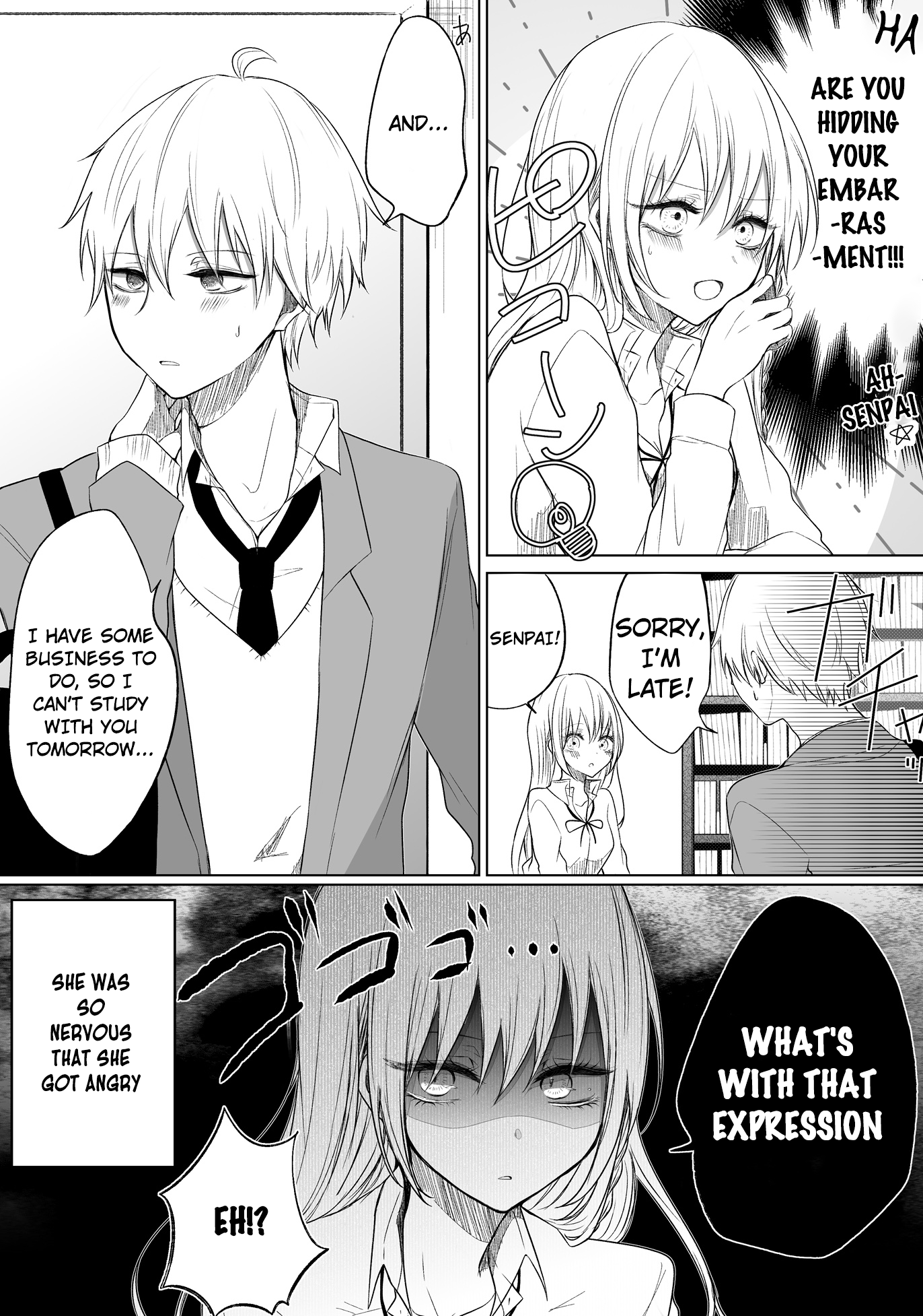 Ichizu De Bitch Na Kouhai Chapter 35 - Page 4 in English