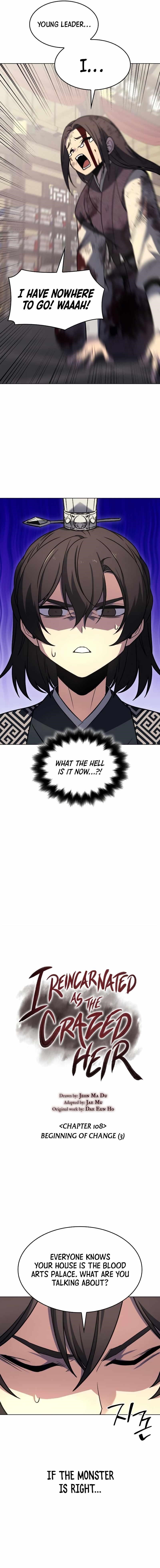 I Reincarnated As The Crazed Heir Chapter 108 - Page 12 in English