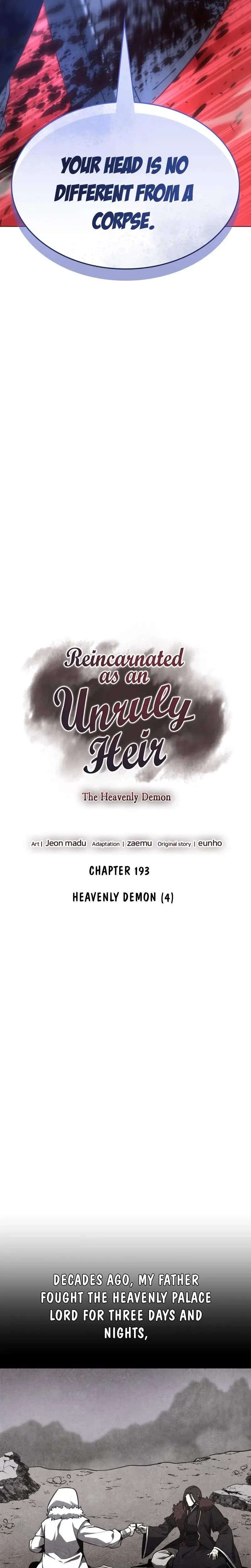 I Reincarnated As The Crazed Heir Chapter 195 - Page 39 in English