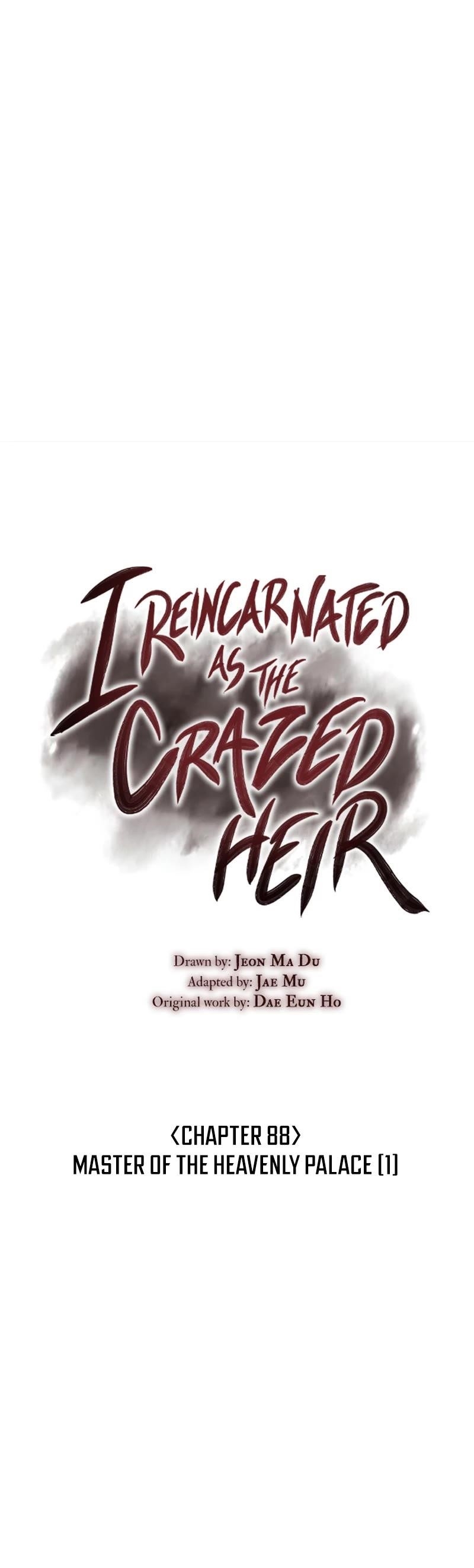 I Reincarnated As The Crazed Heir Chapter 88 - Page 34 in English