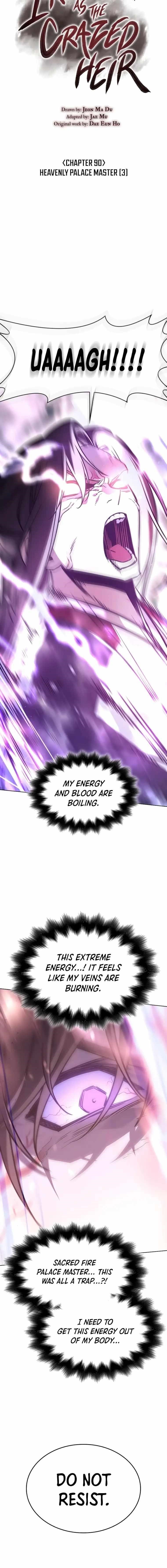 I Reincarnated As The Crazed Heir Chapter 90 - Page 4 in English