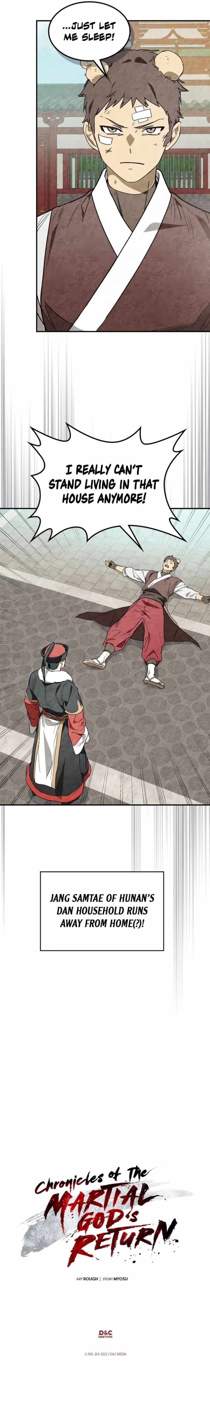Chronicles Of The Martial God’s Return Chapter 155 - Page 8 in English