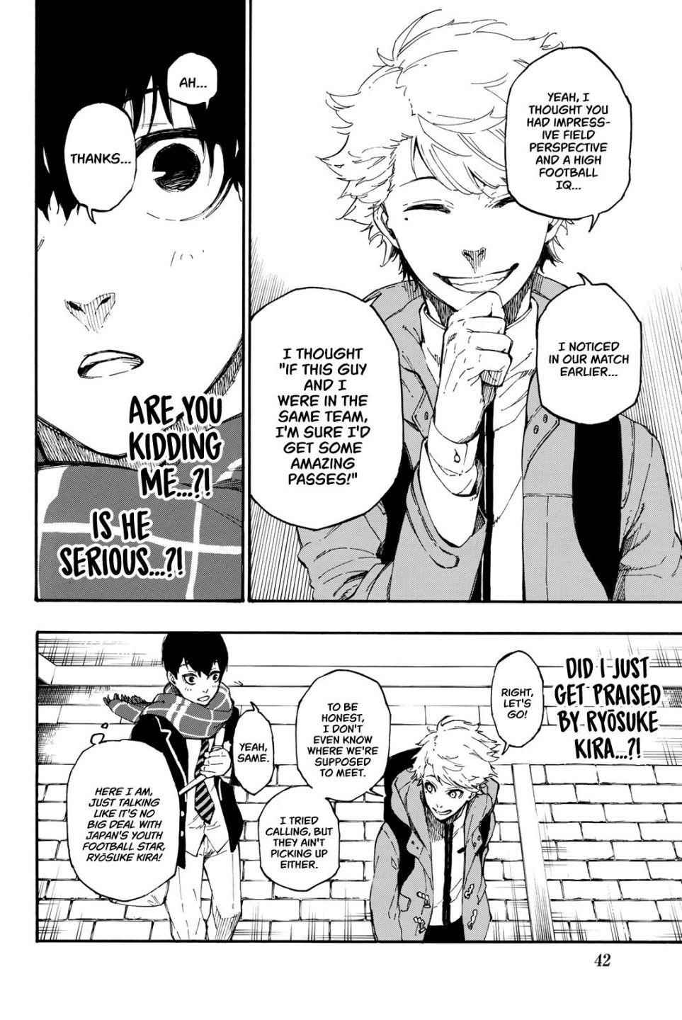Blue Lock Chapter 1 - Page 38 in English