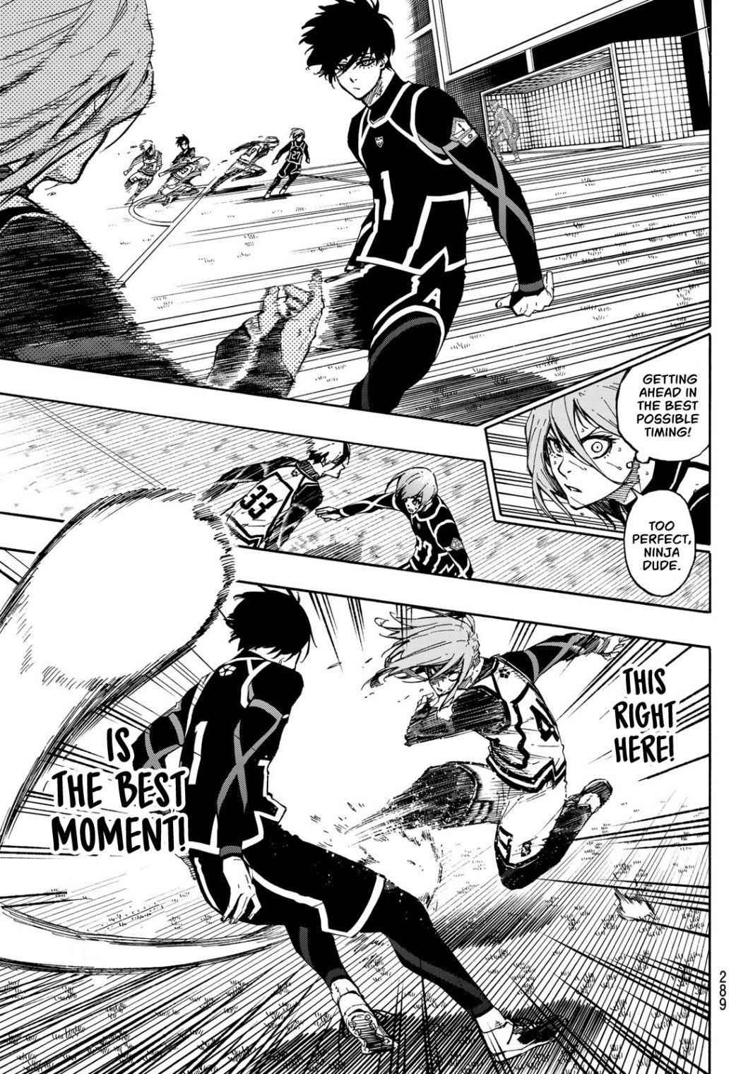 Blue Lock Chapter 100 - Page 13 in English