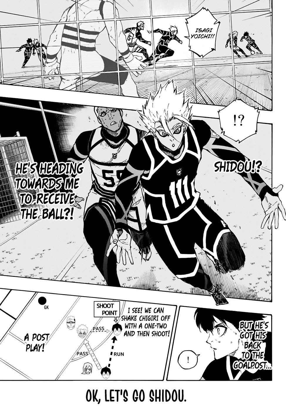 Blue Lock Chapter 101 - Page 11 in English