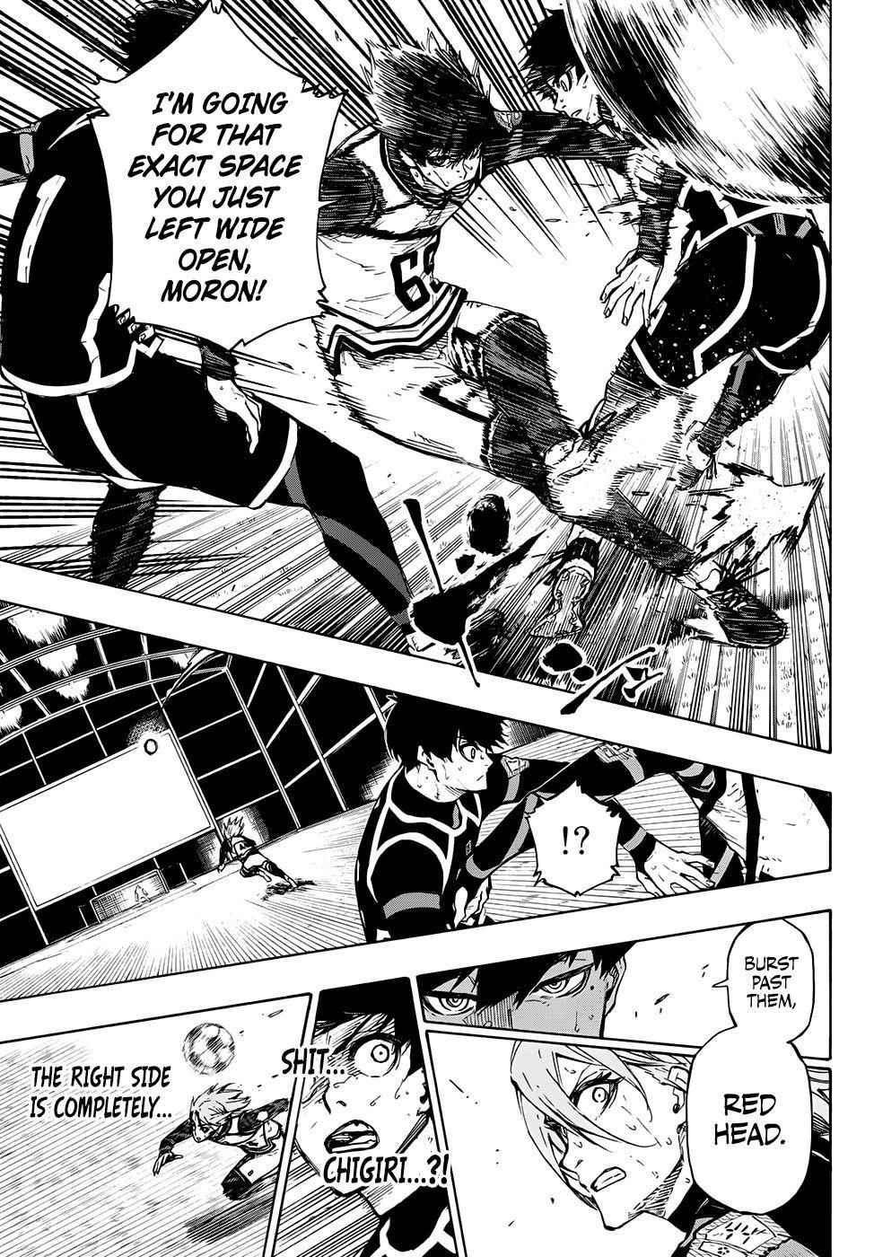 Blue Lock Chapter 102 - Page 17 in English