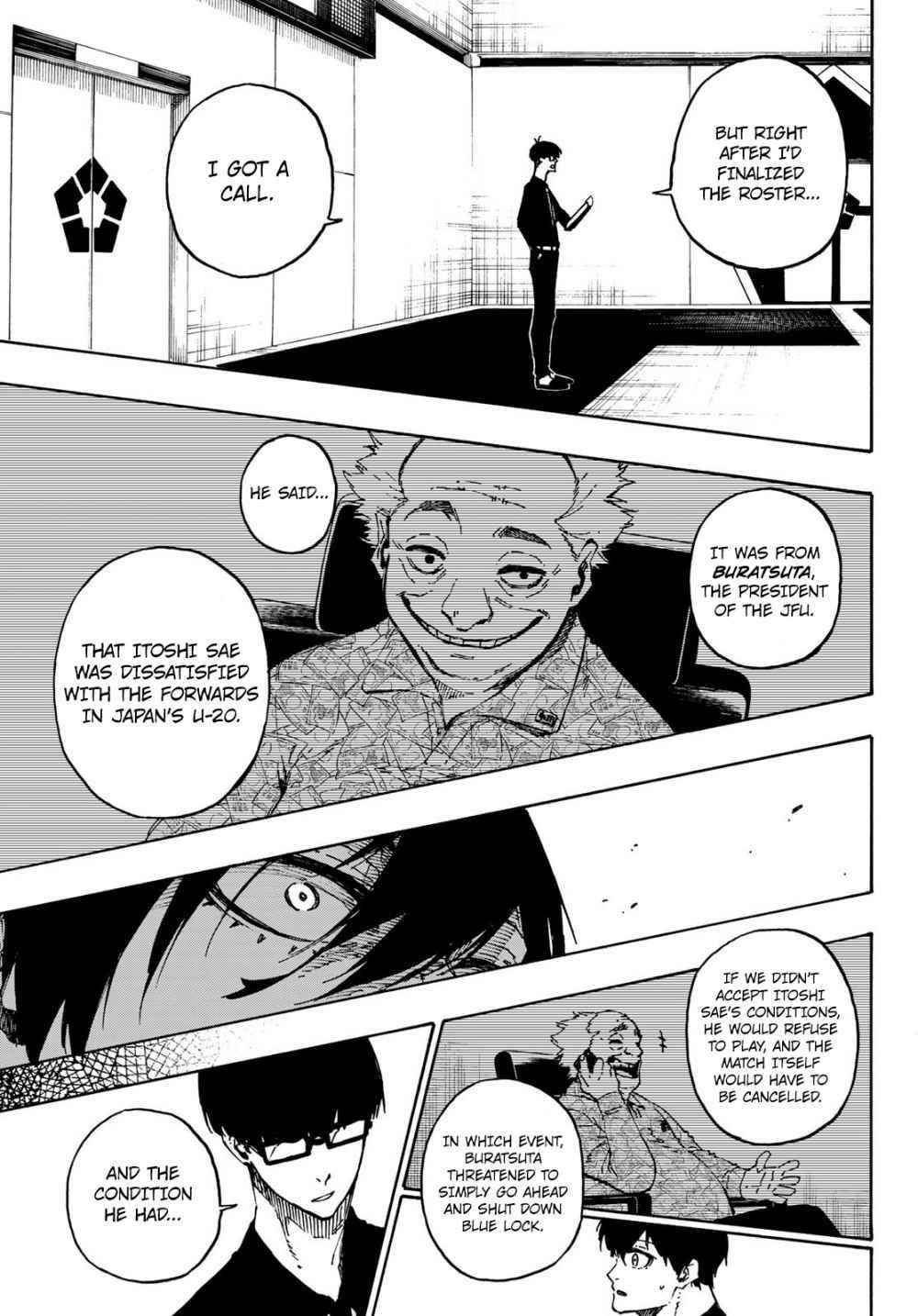 Blue Lock Chapter 109 - Page 7 in English