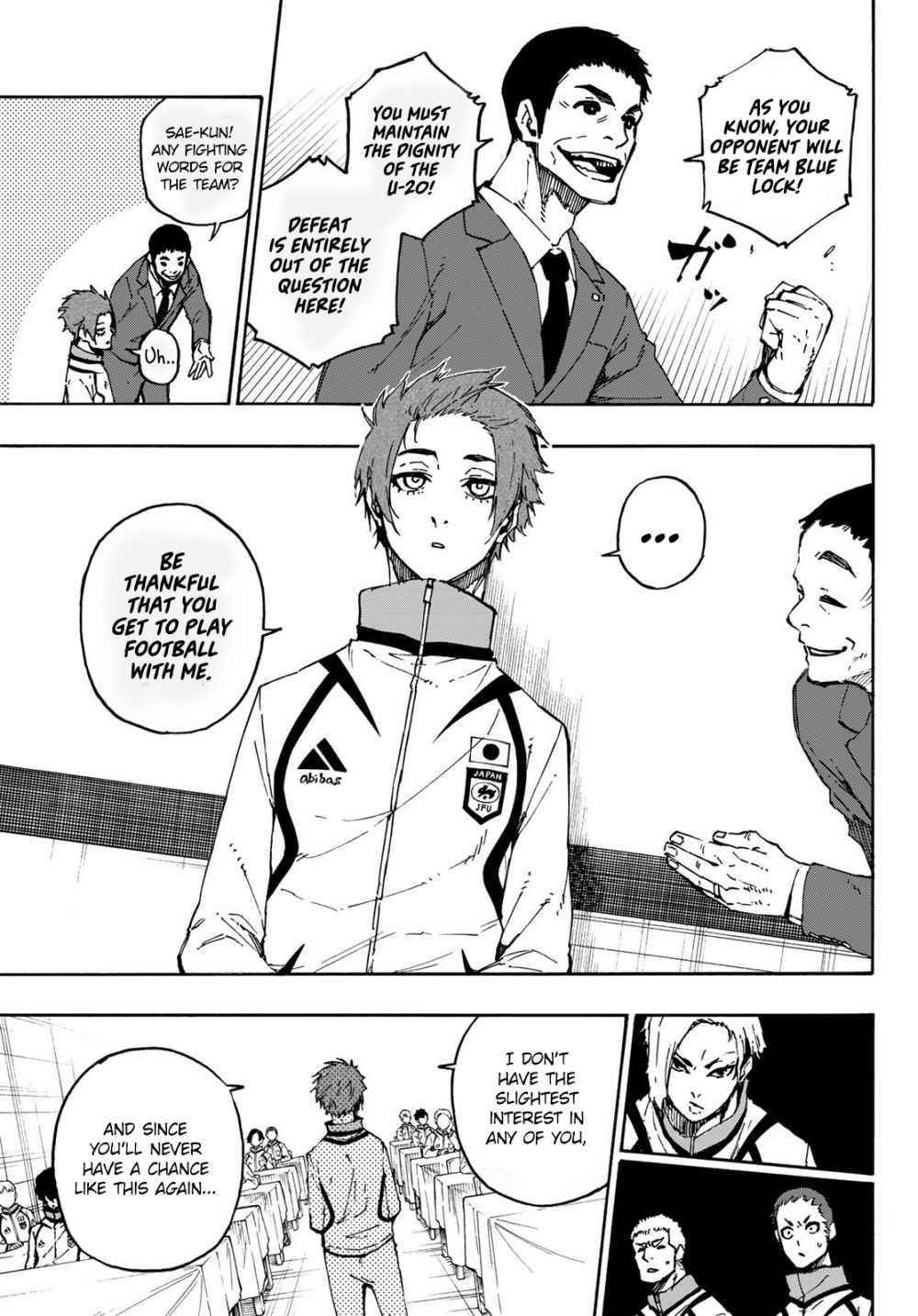 Blue Lock Chapter 110 - Page 3 in English