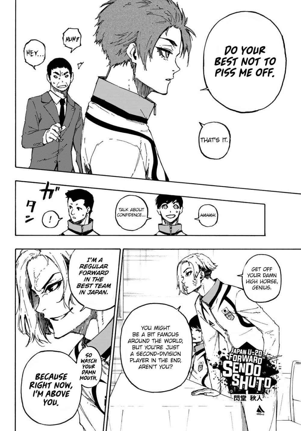 Blue Lock Chapter 110 - Page 4 in English