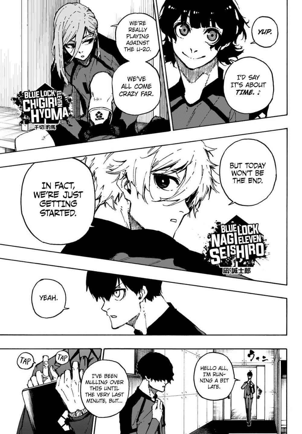 Blue Lock Chapter 112 - Page 3 in English