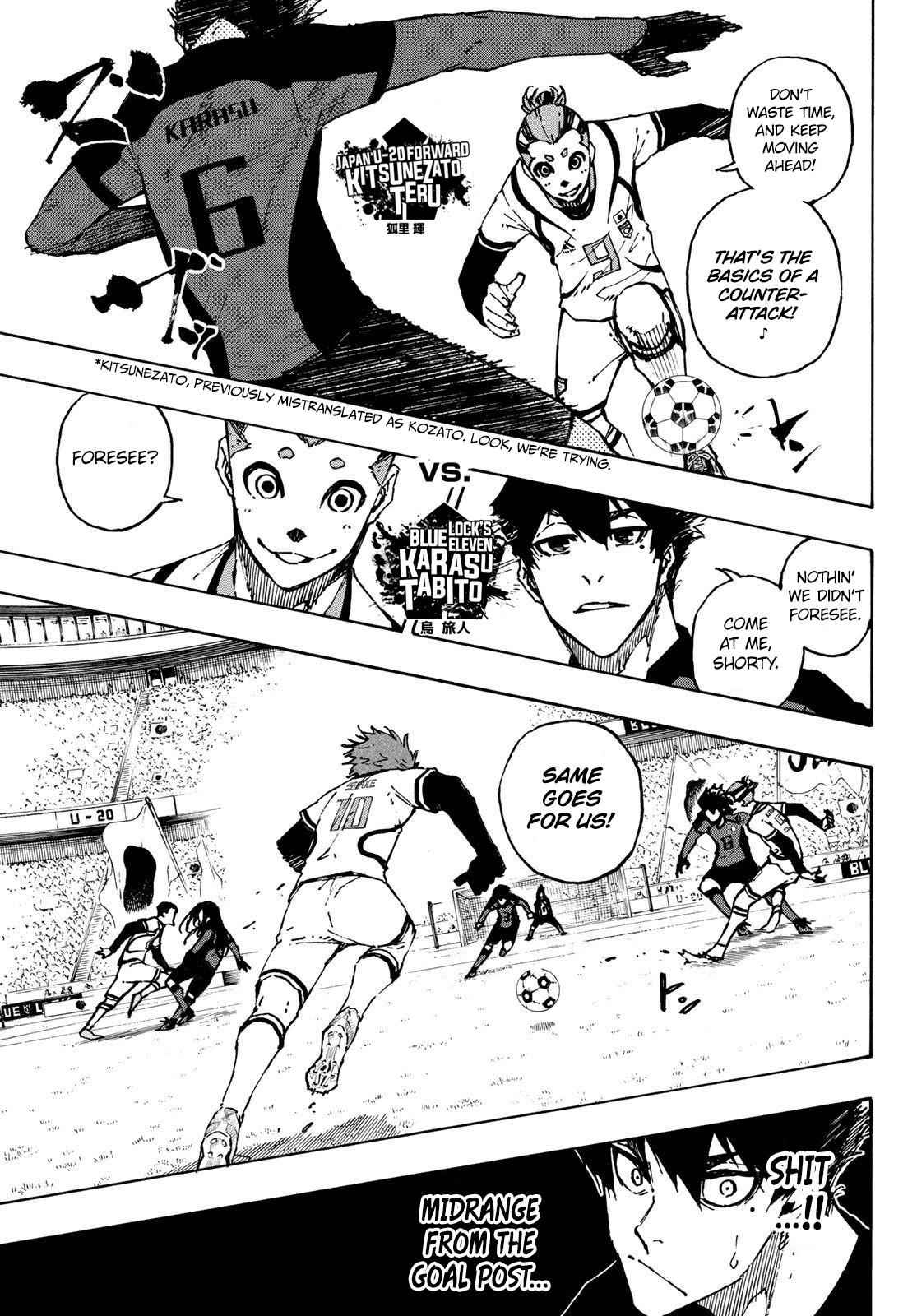 Blue Lock Chapter 115 - Page 5 in English