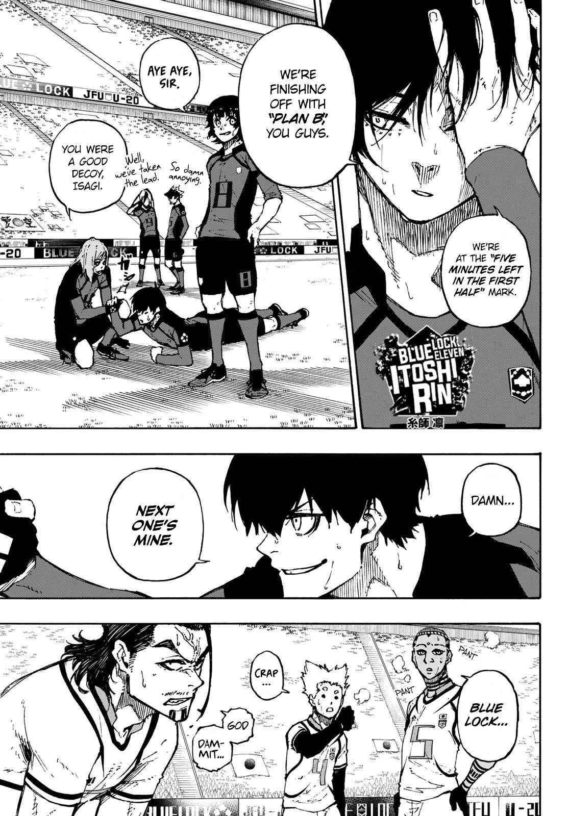 Blue Lock Chapter 121 - Page 3 in English