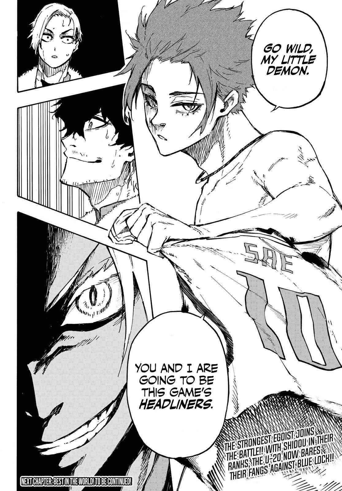 Blue Lock Chapter 122 - Page 20 in English