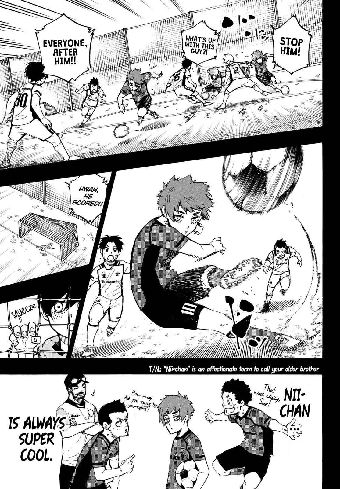 Blue Lock Chapter 123 - Page 14 in English