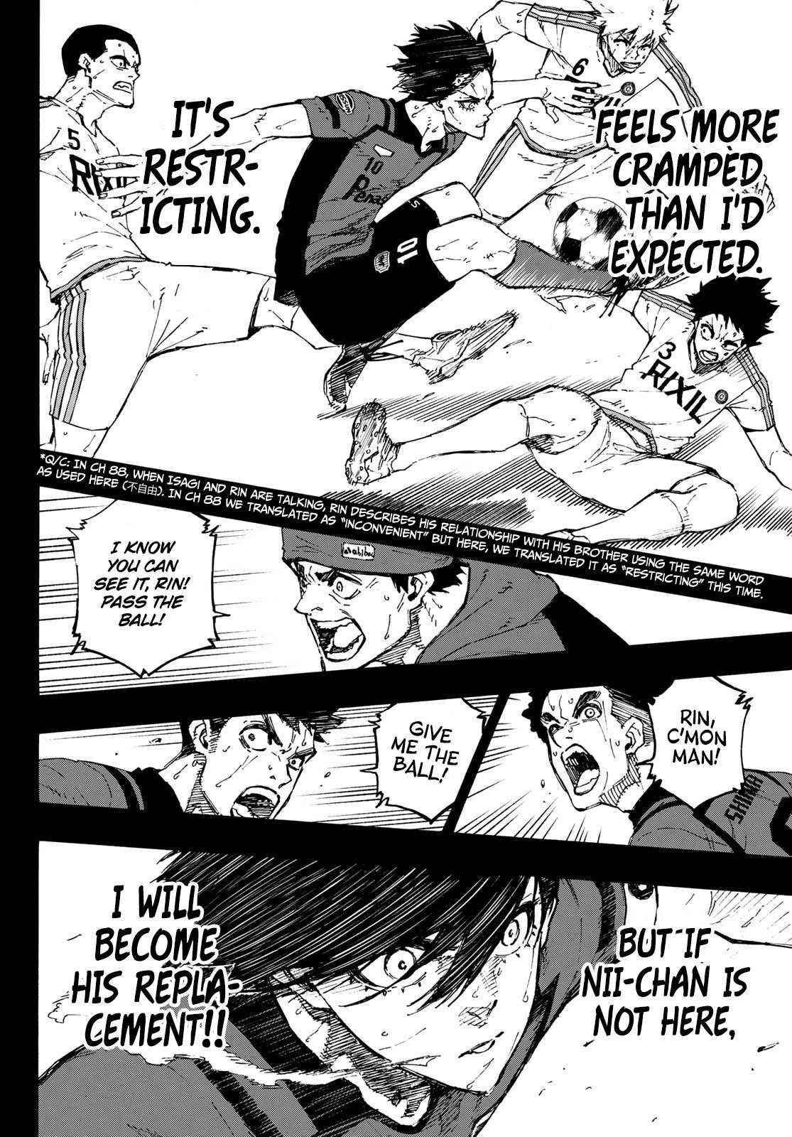 Blue Lock Chapter 124 - Page 11 in English