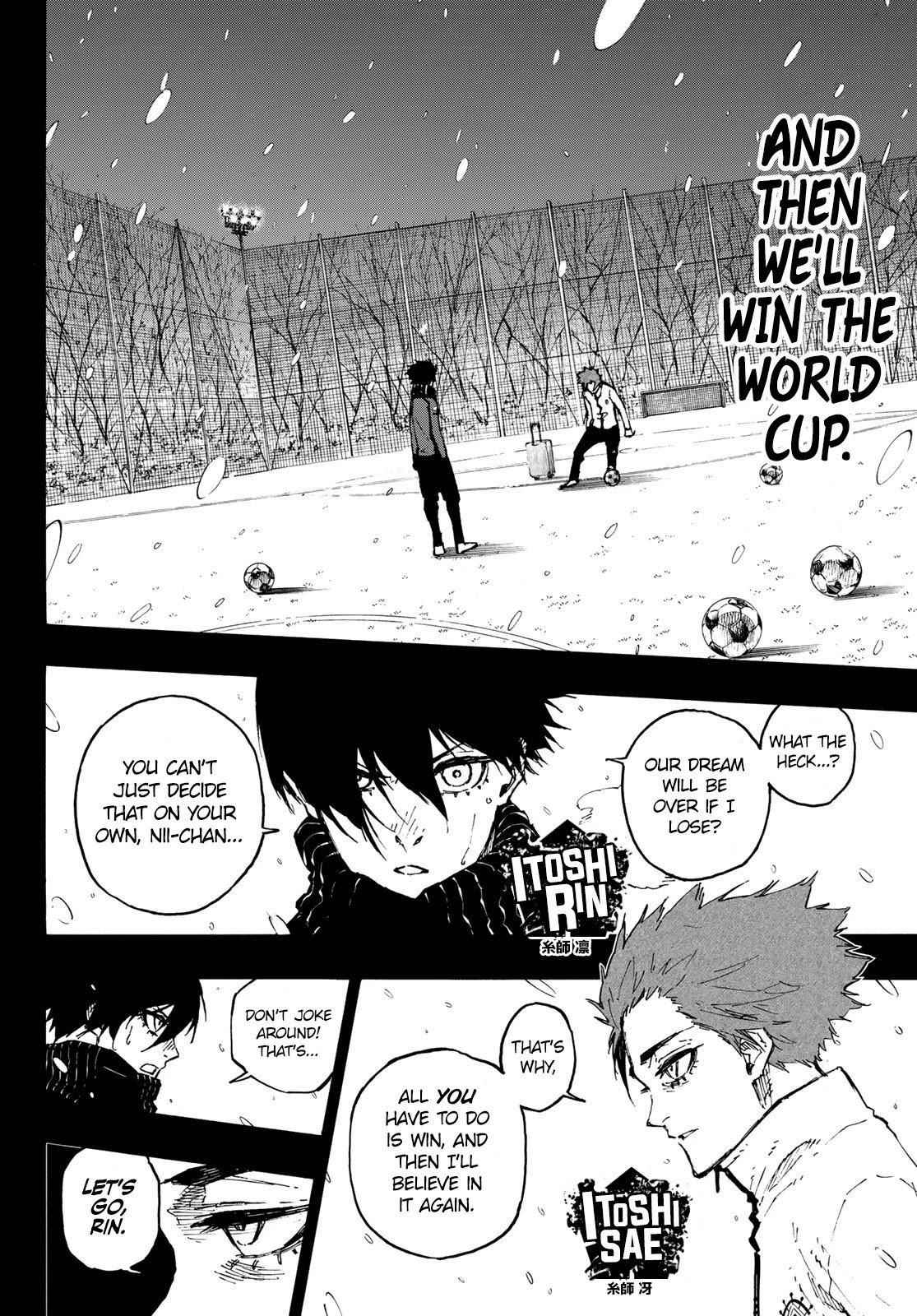 Blue Lock Chapter 125 - Page 3 in English