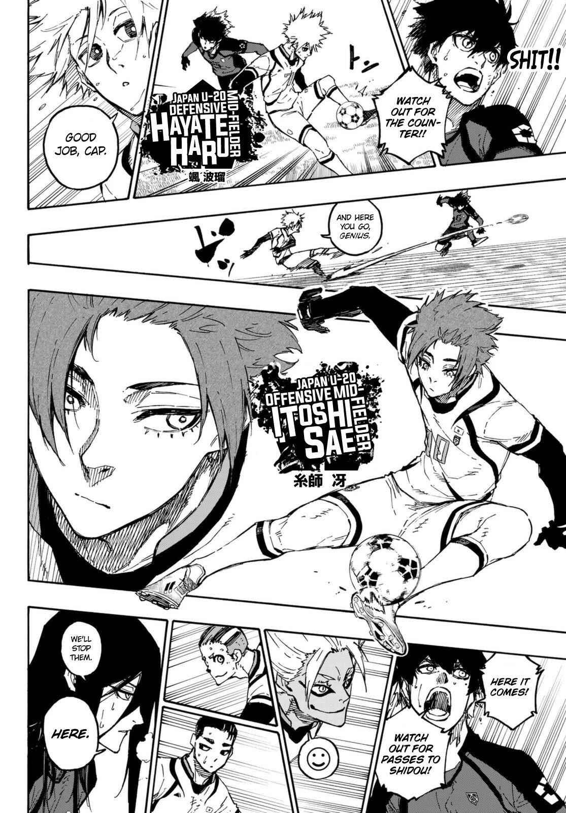 Blue Lock Chapter 129 - Page 15 in English