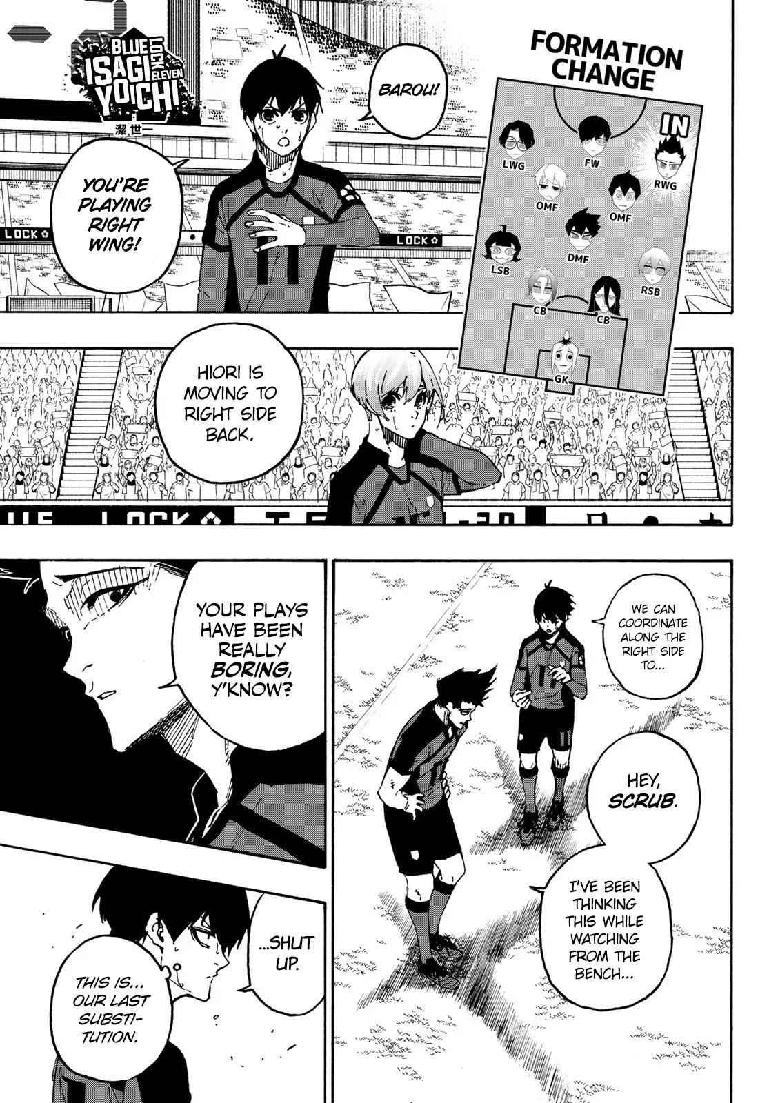 Blue Lock Chapter 132 - Page 3 in English